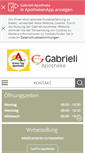 Mobile Screenshot of gabrieli-apotheke.de